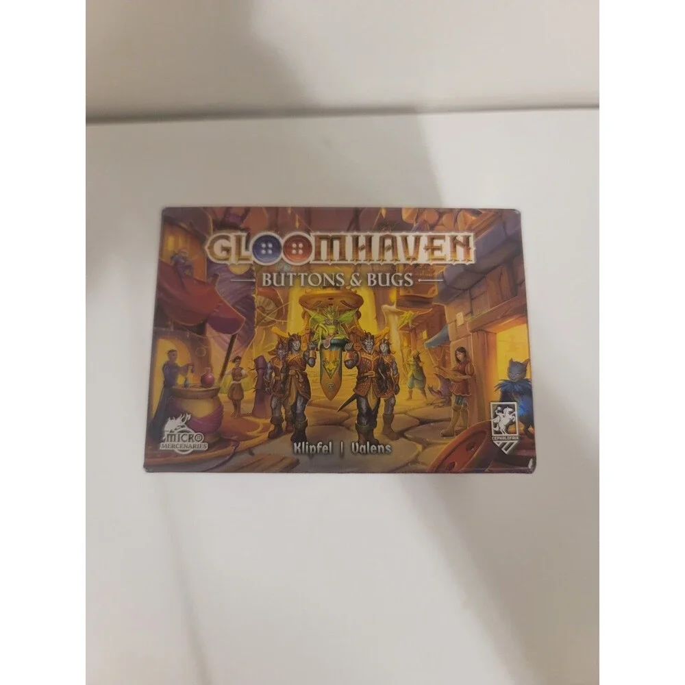 Gloomhaven: Buttons and Bugs Cephalofair Games Solo Adventure